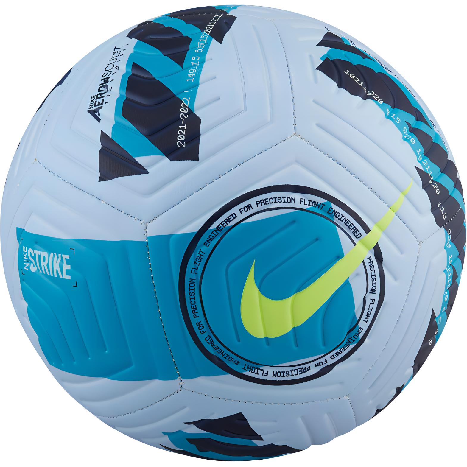 Nike Size 5 Ball Soccer Ball Pu Unisex Blue/Yellow