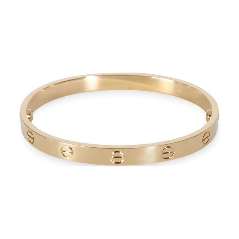 Cartier 18K yellow gold Love bracelet