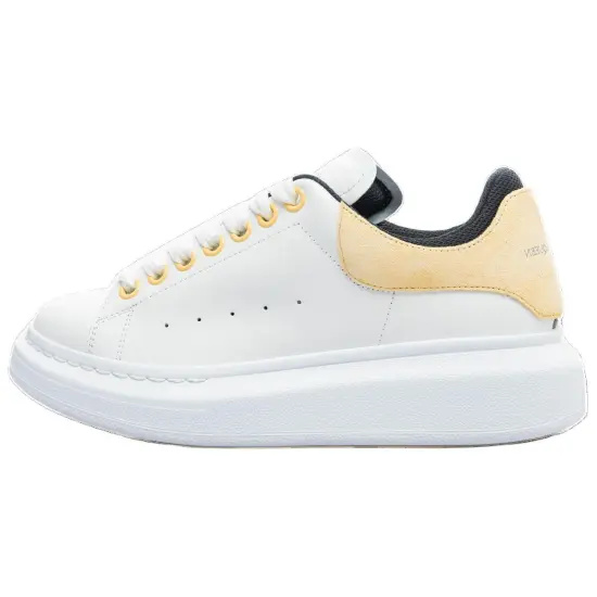 Alexander McQueen Oversized White Yellow Black Women's