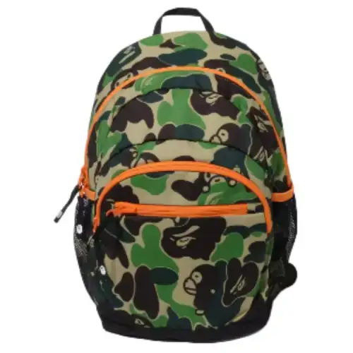 A BATHING APE Polyester Backpack Regular Men's Green