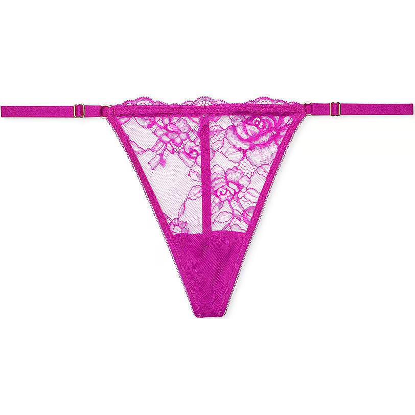 Женские трусы Victoria's Secret V-String (розовые)