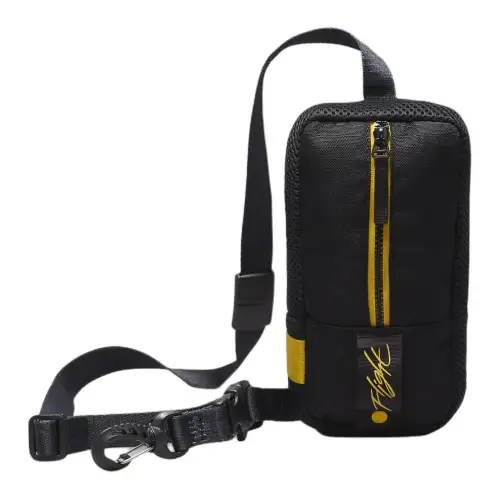 Jordan Polyester Shoulder Bag Regular Unisex Black