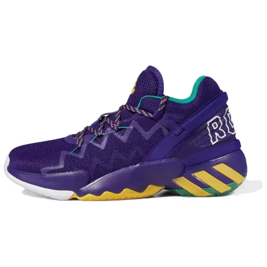 Adidas D.O.N. Issue #2 Basketball Shoes Men Low-top Purple