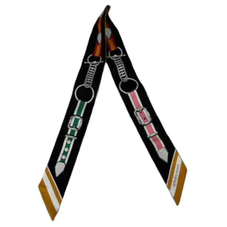 HERMES Silk Scarves Women's Multicolor