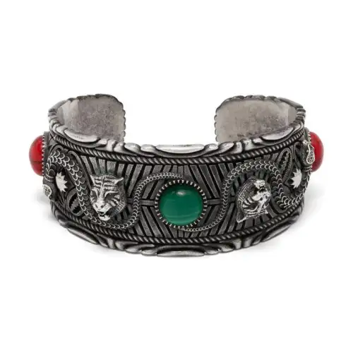 GUCCI Pre-Owned Tiger Head-motif Bracelet