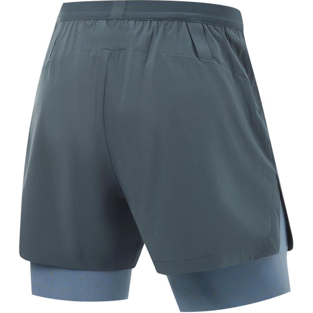 Li Ning Running Collection Sports Shorts Men’s Snail Dark Cyan/Autumn Blue