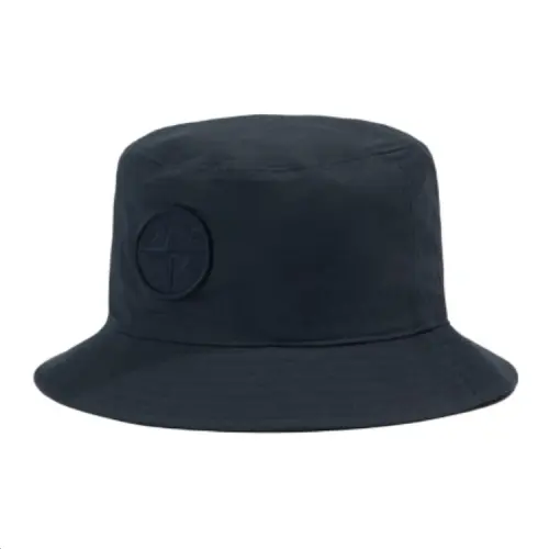 STONE ISLAND Cotton Bucket Hats Unisex Blue