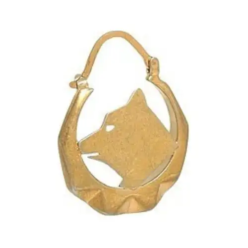 Maison Margiela Brass Earrings Women's Multicolor
