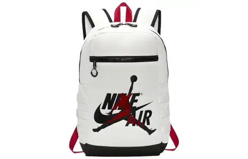 Jordan Polyester Backpack Regular Unisex White