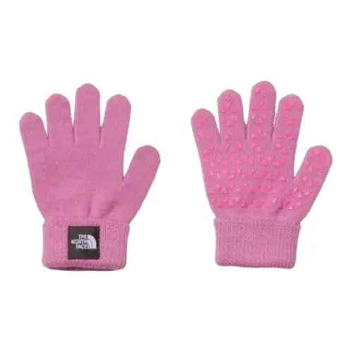 THE NORTH FACE Acrylic, Ceramic Knit Gloves Kids' Pink
