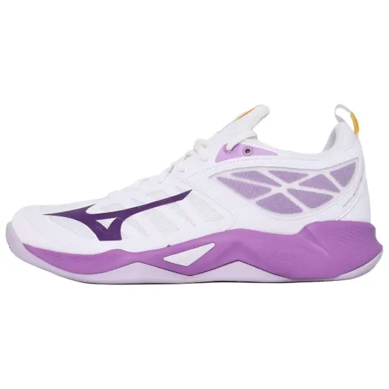 Mizuno Wave Dimension Training Shoes Unisex Low-Top White Purple
