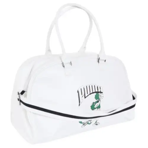 PUMA Synthetic Leather Travel Bag Regular Unisex White