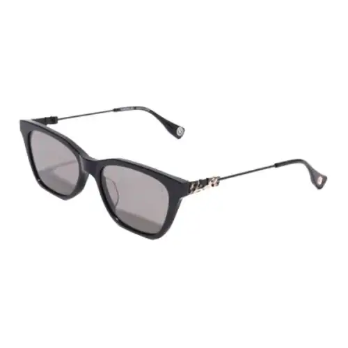 A BATHING APE Acetate Nylon Square Sunglasses Men's Black
