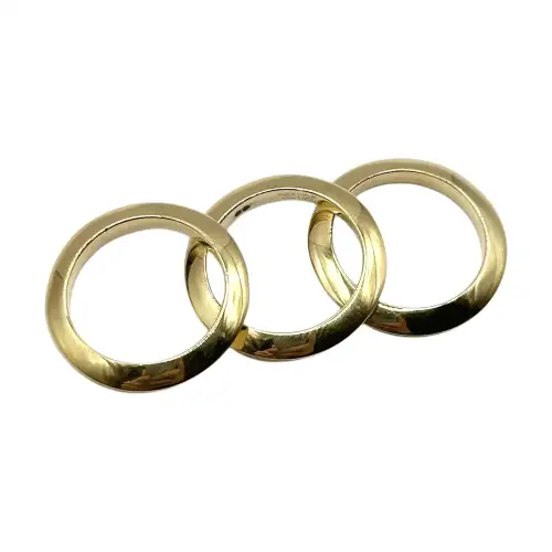Bottega Veneta 925 Sterling Silver Rings Women's Gold