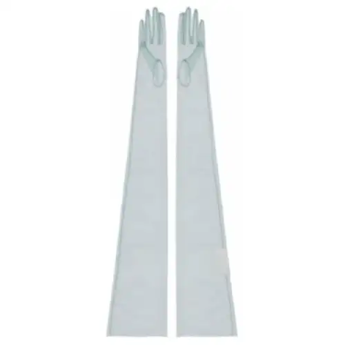 Maison Margiela Polyamide Gloves Women's Light Blue/Gray/Brown/Purple