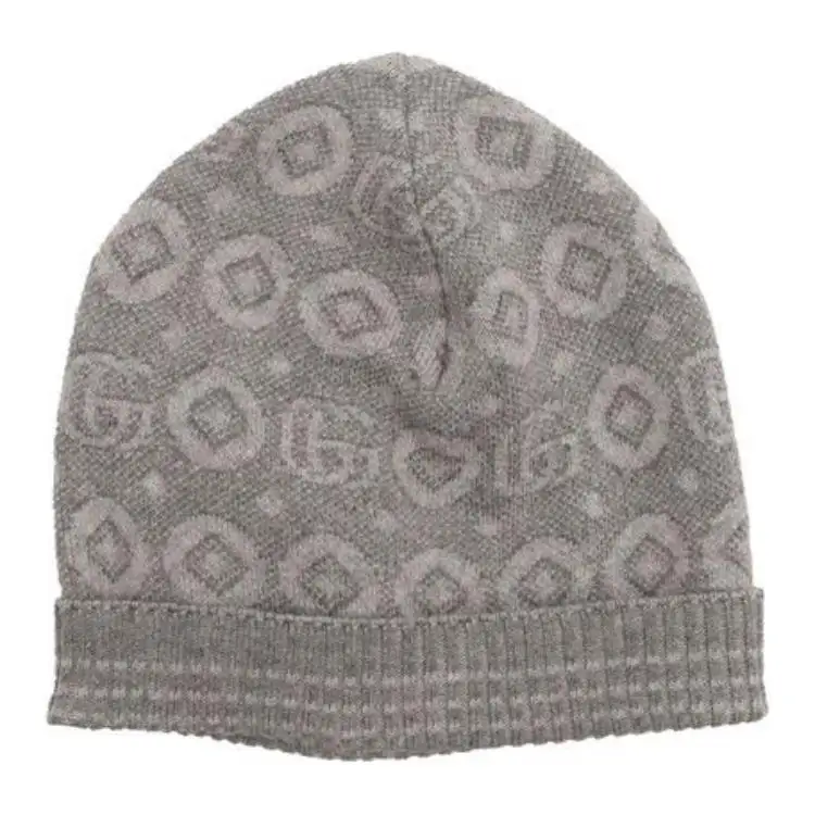 GUCCI Kids Double G Knitted Beanie