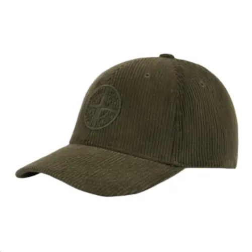 STONE ISLAND Logo Embroidered Baseball Cap