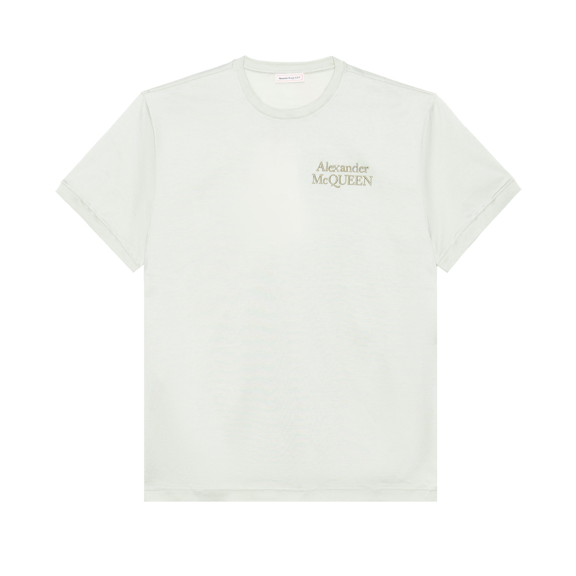 Мужская футболка Alexander McQueen SS23 (голубая)