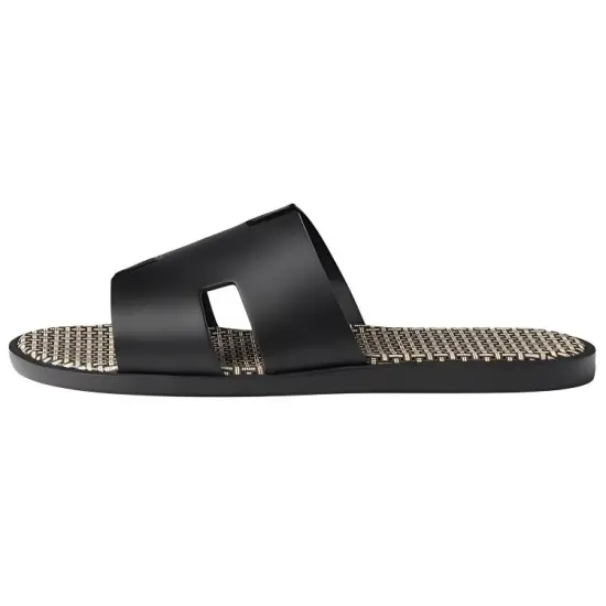 HERMES Izmir Slide Slippers Men Black