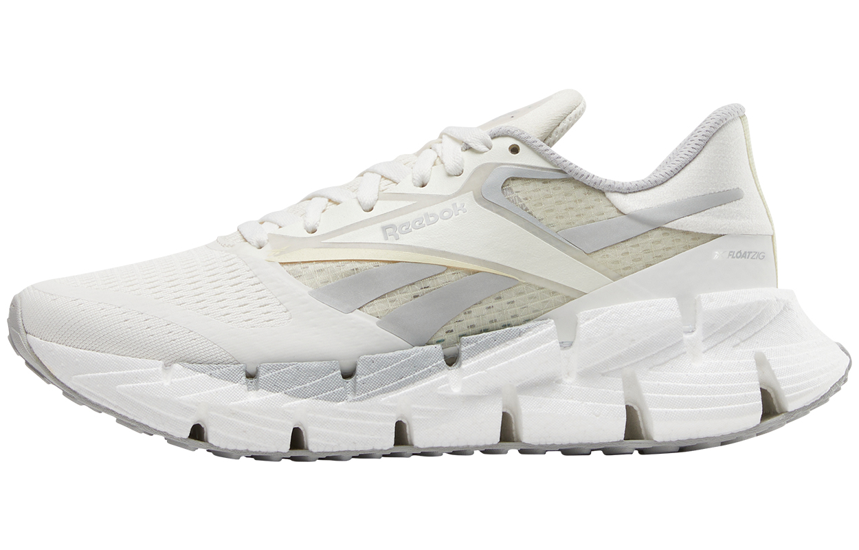 Reebok FLOATZIG 1 Comfortable and lightweight low-top casual running shoes for women, white