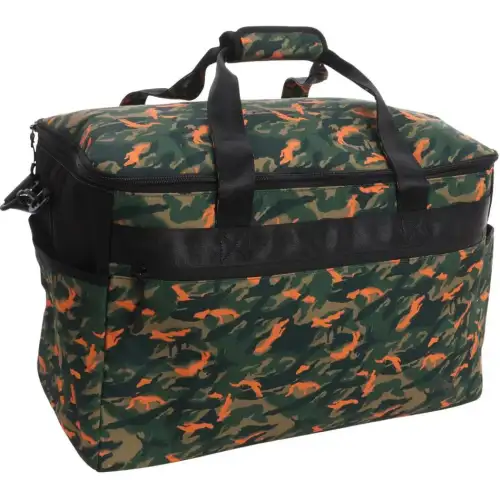 PUMA Polyester Storage Bag Unisex Green & Orange