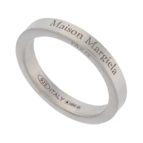 Maison Margiela 925 Sterling Silver Rings Men's Silver