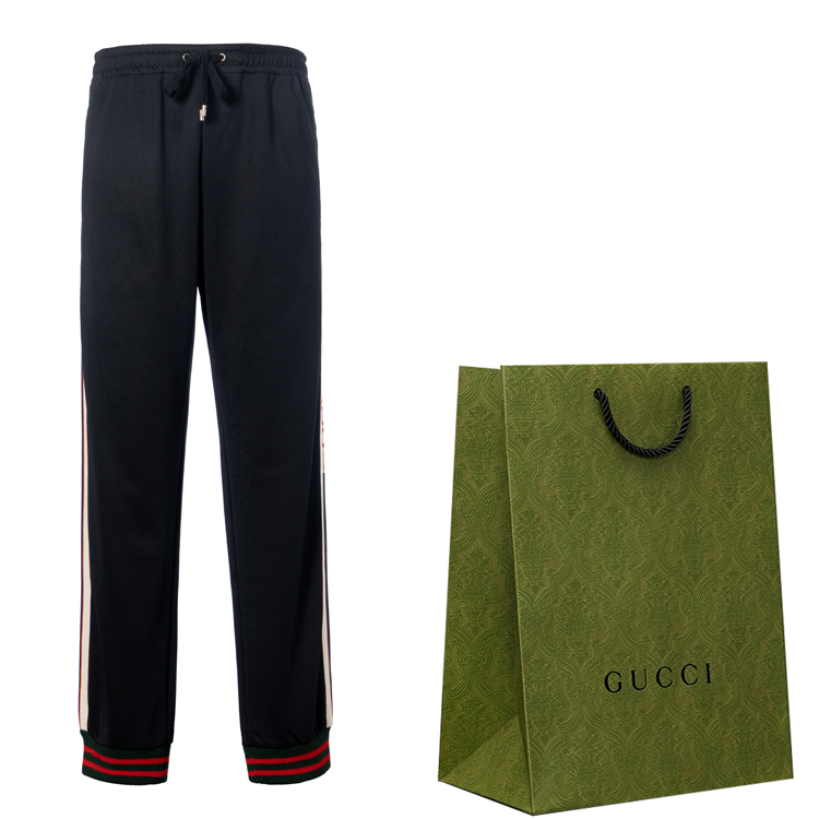 Мужские штаны Gucci x Disney (черные) — фото 3