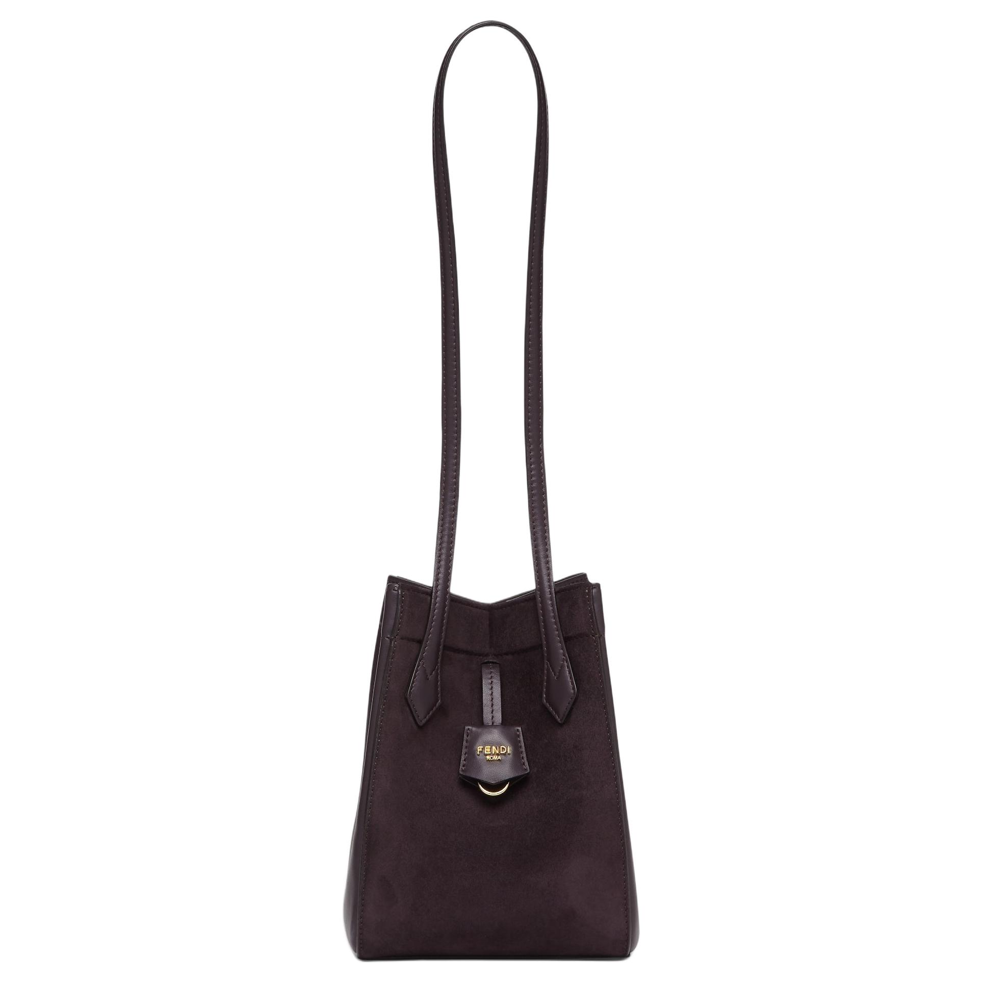 Женская сумка Fendi Мини (пурпурная)