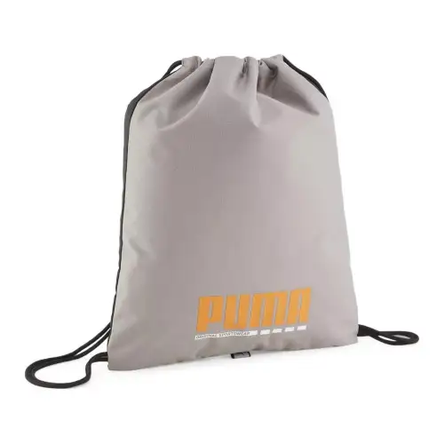 PUMA Polyester Backpack Regular Unisex Gray & Black