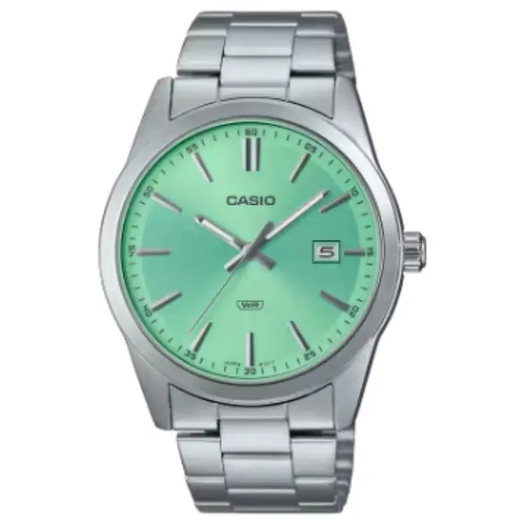 CASIO Men Standard Series Green Watch MTP-VD03D-3A2