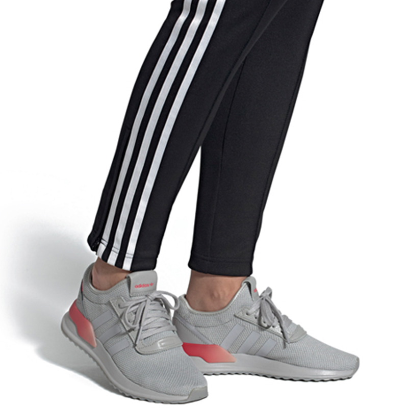 Женские кроссовки adidas originals U_Path X (розово-серые) — фото 7