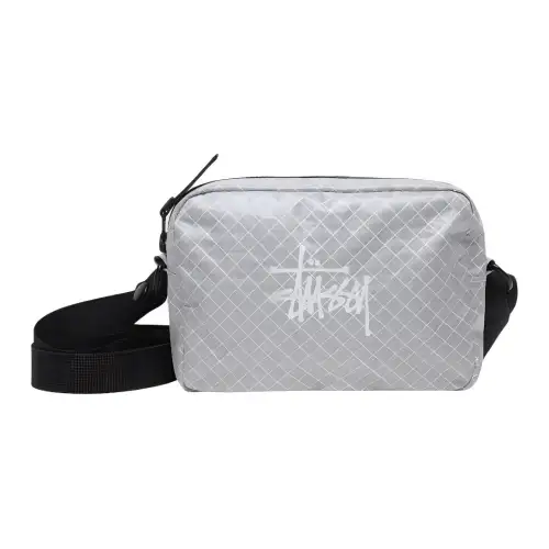 Stussy Ripstop Overlay Side Pouch Black