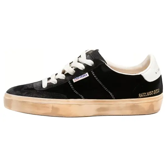 Golden Goose Soul-Star Velvet Sneakers