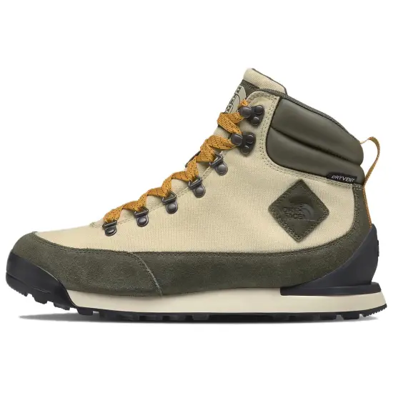 THE NORTH FACE BACK TO BERKELEY 4 Waterproof And Wear resistant Short Outdoor Boots Men's Ecru