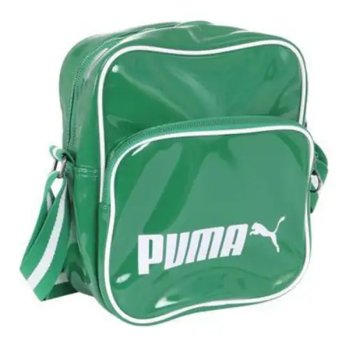 PUMA Synthetic Leather Crossbody Bag, Shoulder Bag Unisex Green