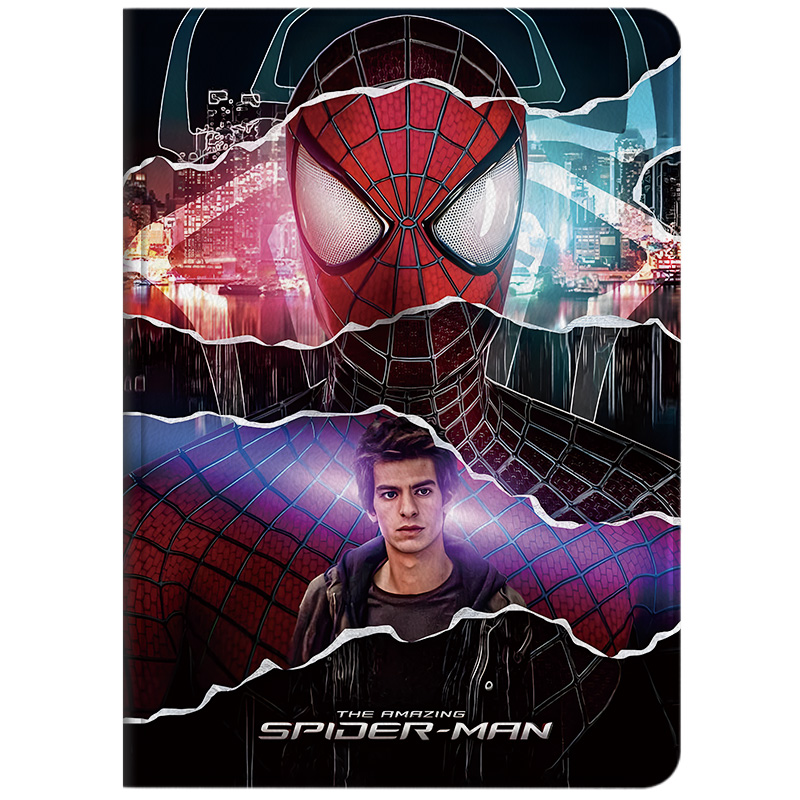 Disney Disney Spider-Man 3rd Generation Peter Parker Anti-scratch Soft Plastic Case Premium Folding Stand Suitable for Apple/Apple iPad Pro 2022/2021/2020 Version 12.9/11/10.9-inch Full Screen Tablet Protective Case