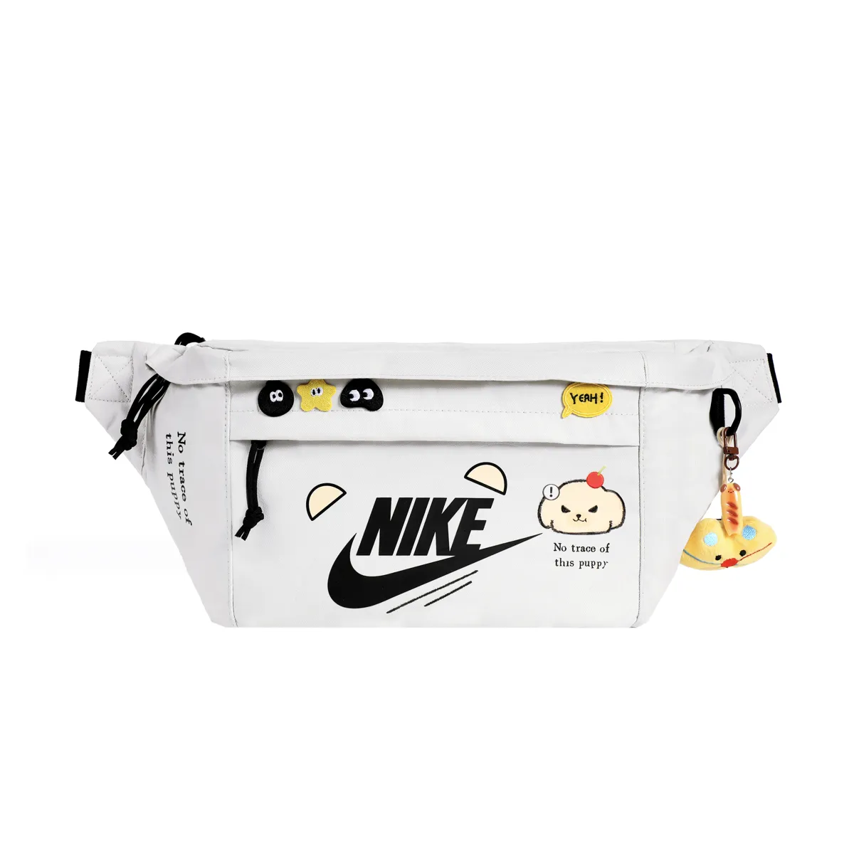 Nike Fabric Crossbody Bags Unisex Light Bone