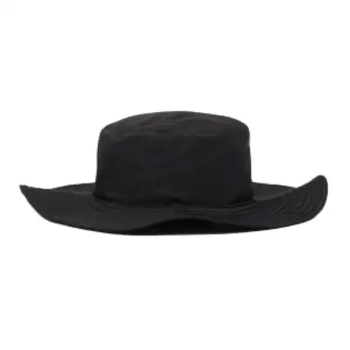 PRADA Enamel Bucket Hats Men's Black