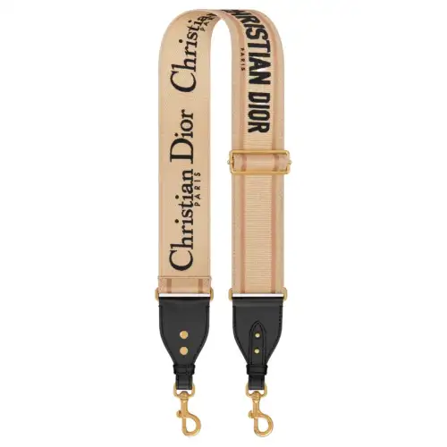 DIOR Cotton Shoulder Straps Women's Brown