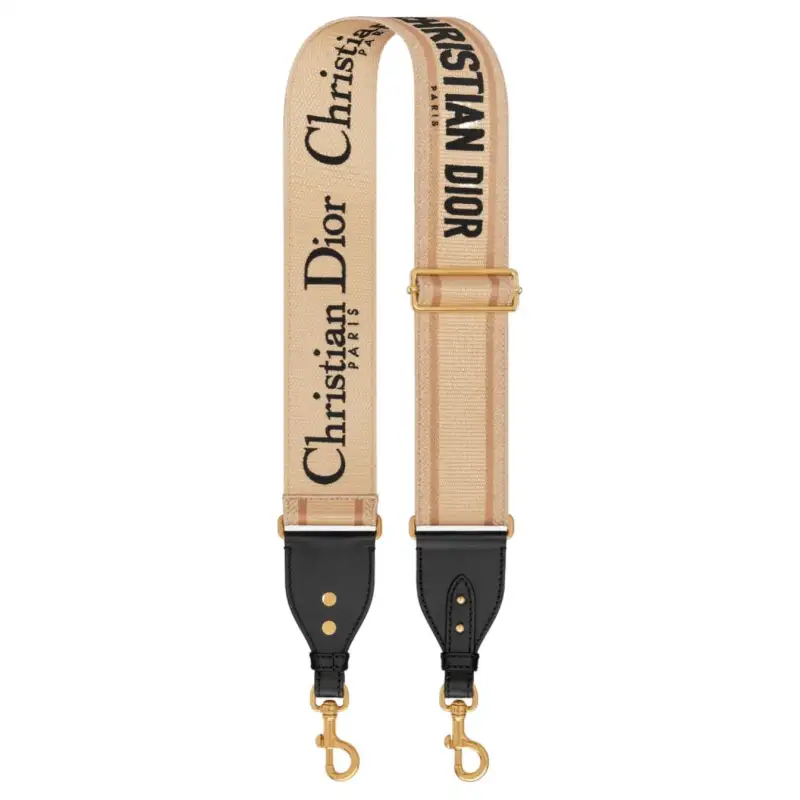 DIOR Cotton Shoulder Straps Women's Brown