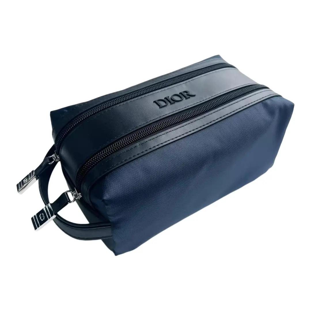 DIOR Wilderness Large Capacity Double Zip Closure Makeup Bags