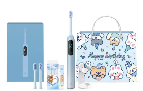 Bexiang electric toothbrush, smart color screen, fully automatic charging sonic wave, supports Bluetooth connection, imported DuPont bristles, super long battery life, 5-speed tooth cleaning mode, universal opening gift for adult male and female students W2