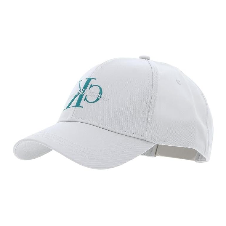 Мужская кепка Calvin Klein Cotton Cap (белая)