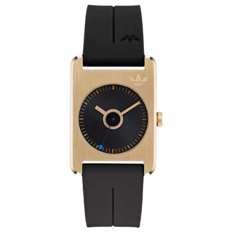 Adidas Originals Wrist Watches Quartz Movement Silicone Strap 32mm Black Dial Unisex Fashion Trend