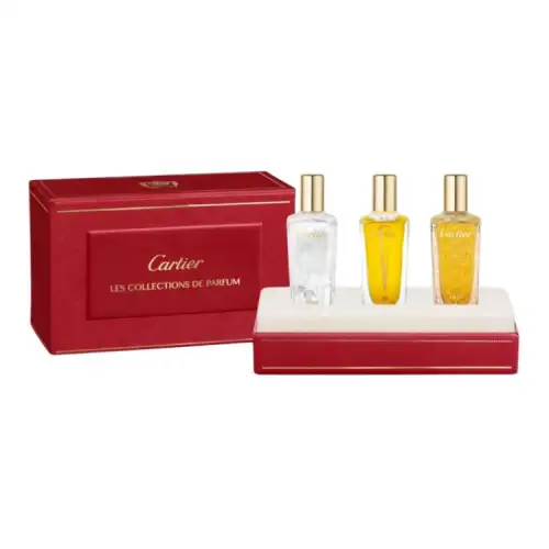 Cartier, set, fresh perfume for professional use, sample, 15 ml, 15 ml, 15 ml