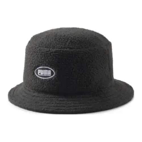 PUMA Polyester Bucket Hats Unisex Black