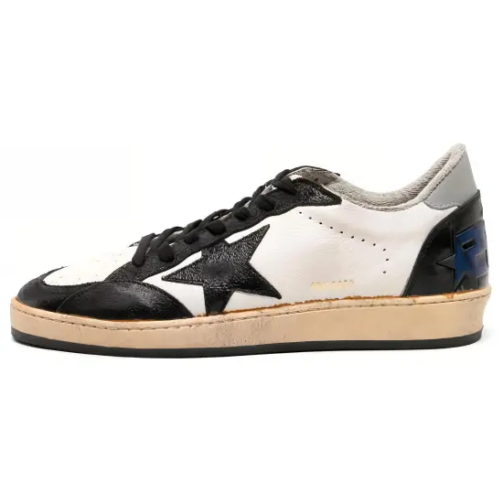 Golden Goose Ball Star Black White Royal