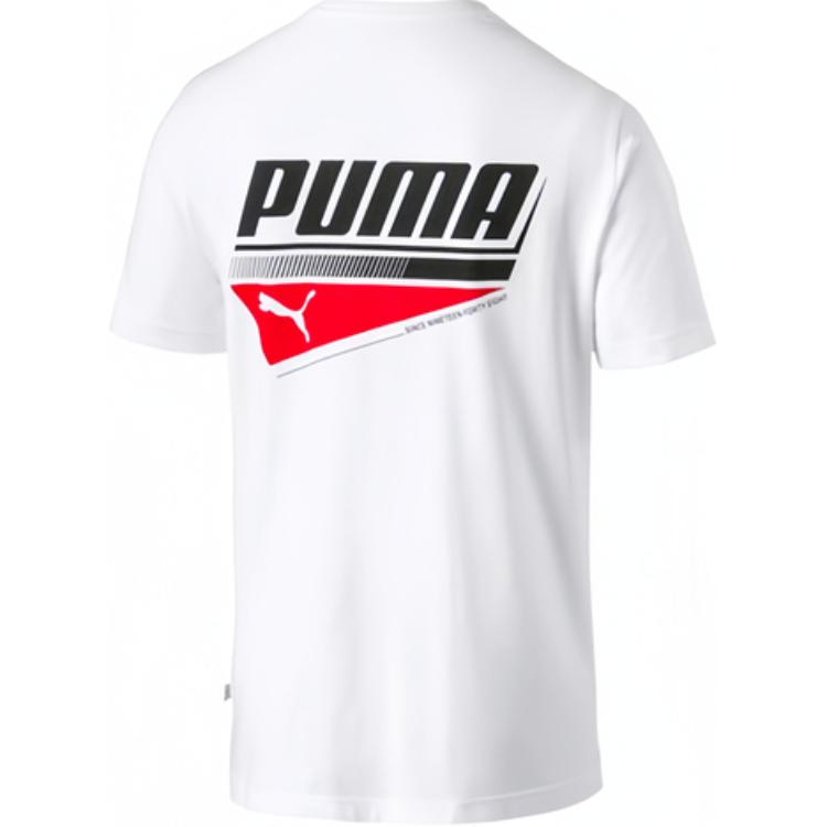 Футболка PUMA LogoT (белый) — фото 2