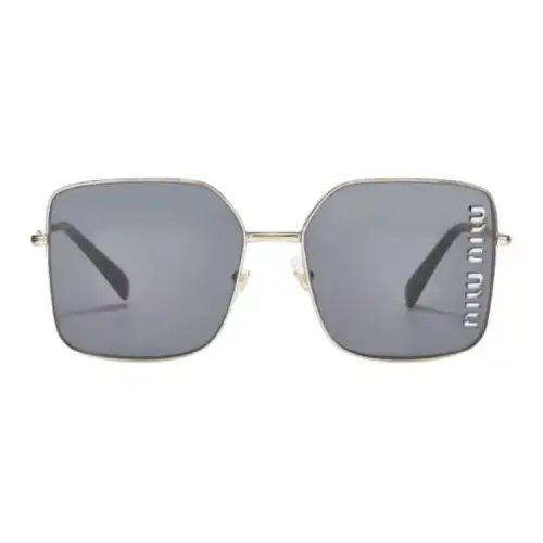 MIU MIU Square Laser-cut Lens Sunglasses