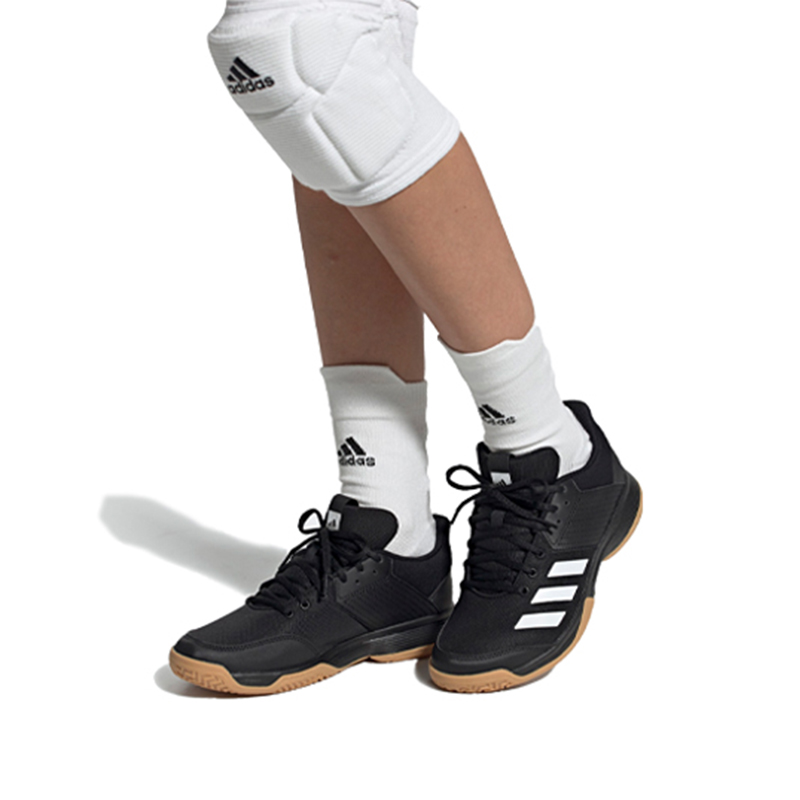 Женские кроссовки adidas Ligra 6 SHUS RIC (черный / белый) — Чёрный / белый — фото 7